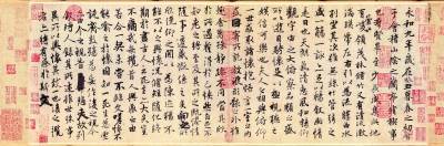 唐 冯承素 摹《兰亭序》卷 行书手卷