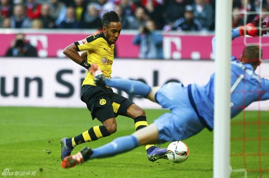 奥巴梅扬连续八轮进球