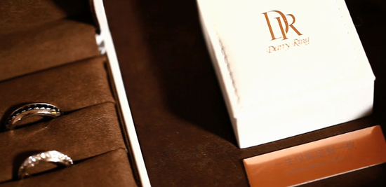 Darry Ring（DR钻戒）经典黑白对戒