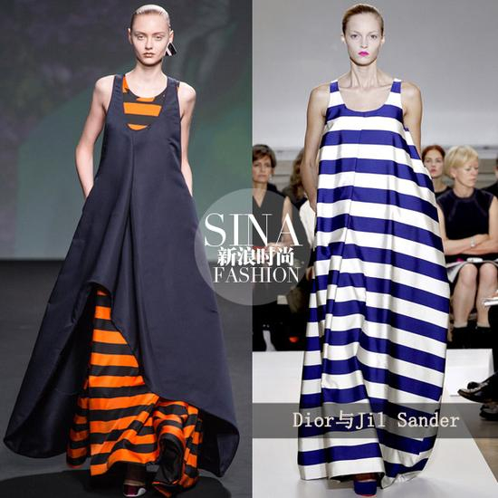 Dior 2013秋冬高级定制与Jil Sander 2011春夏成衣