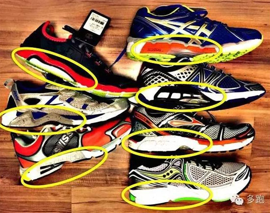 某跑友的跑鞋大起底