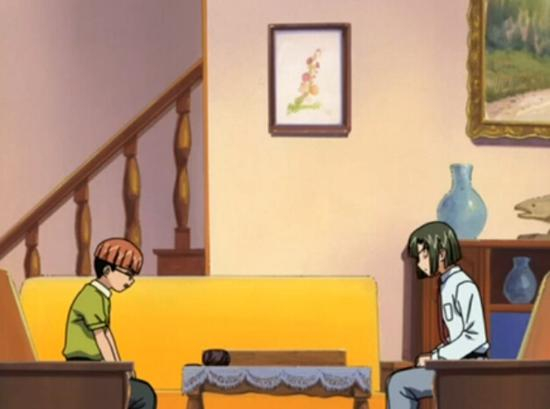 塔矢亮与越智康介下指导棋，越智的家境似乎不错