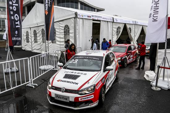 POLO杯在北京通州中汽联赛车场迎来了收官战排位赛的角逐