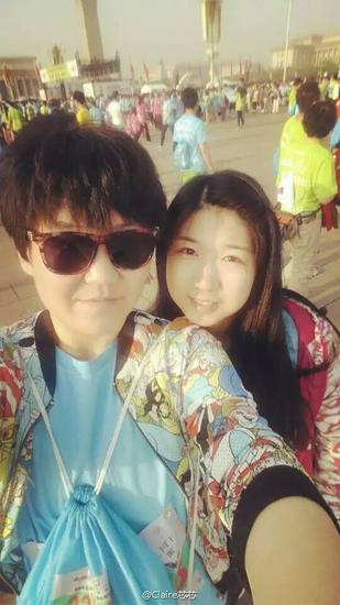 2015北京国际长跑节10km with 慧君