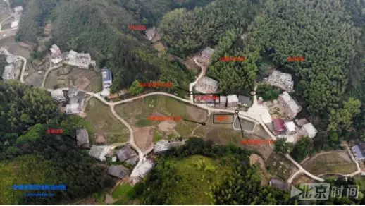 律师制作了航拍图片，还原案发现场