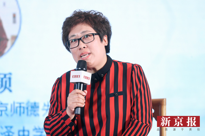 全国优秀教师、北京市师德标兵、首师大附属丽泽中学教师 李颖