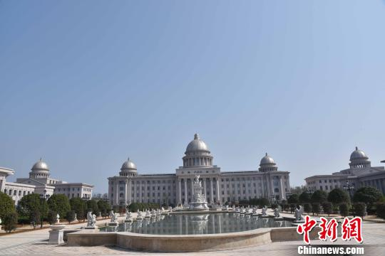 图为：新昌万丰航空小镇 范宇斌 摄