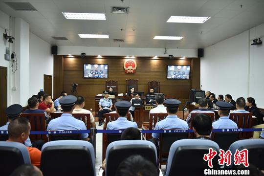 图为庭审现场　钟欣　摄