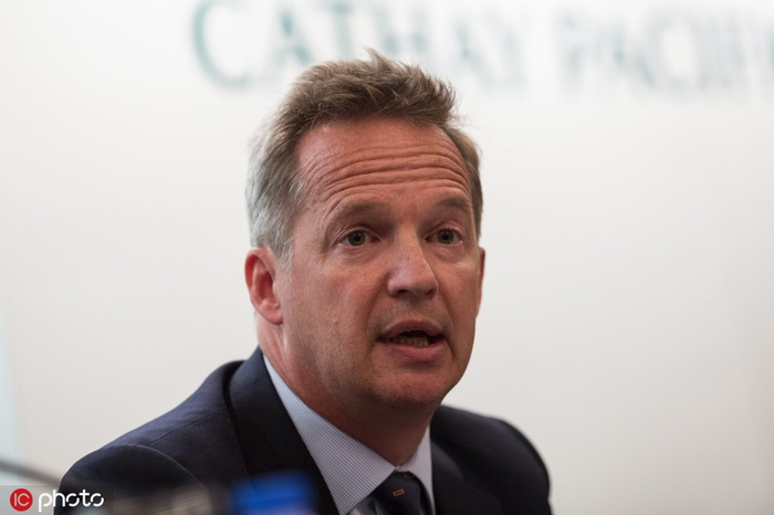 何杲（Rupert Hogg），国泰航空CEO。（IC Photos）