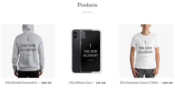 帽衫、T恤、手机壳等周边商品