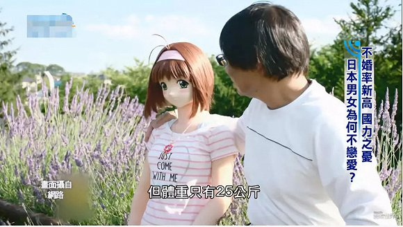 （很多日本人转向充气娃娃需求慰藉）