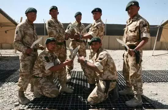  ▲世界闻名的廓尔喀雇佣兵