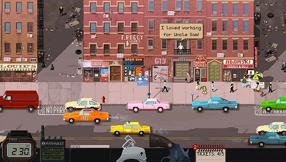 图片来源：Steam游戏《Beat Cop》