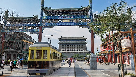 前门大街 图片来源：视觉中国