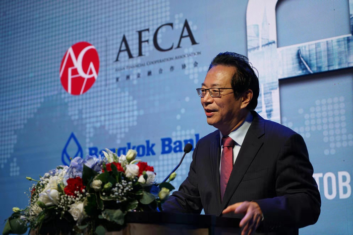  亚洲金融合作协会第一副理事长、中国银行业协会专职副会长 潘光伟