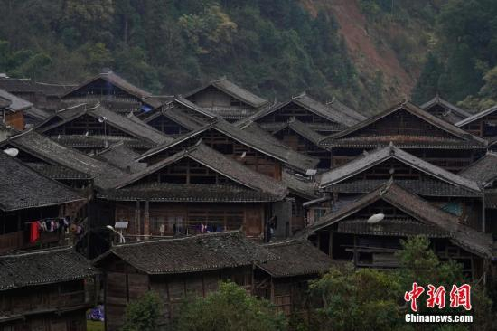  资料图：贵州榕江乌公侗寨。中新社记者 贺俊怡 摄