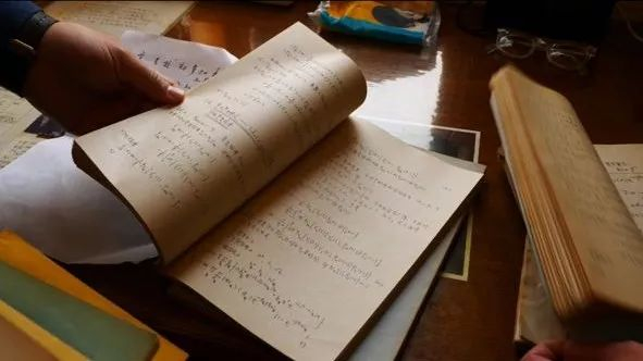 　于敏为学生整理的手稿