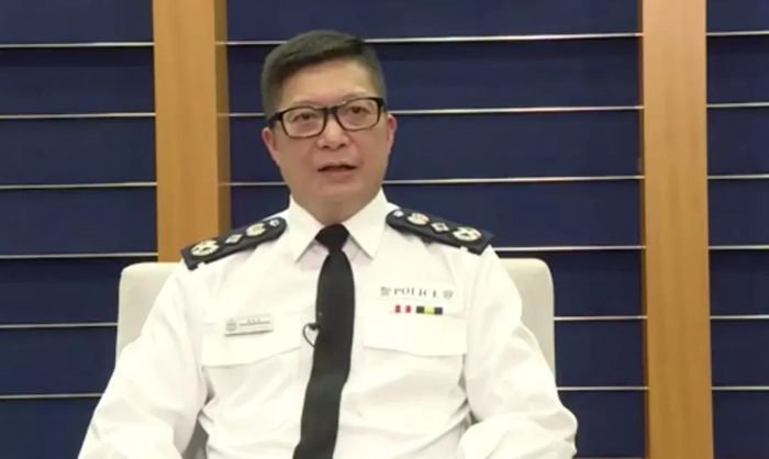  邓炳强称，警队目前首项工作是止暴制乱。