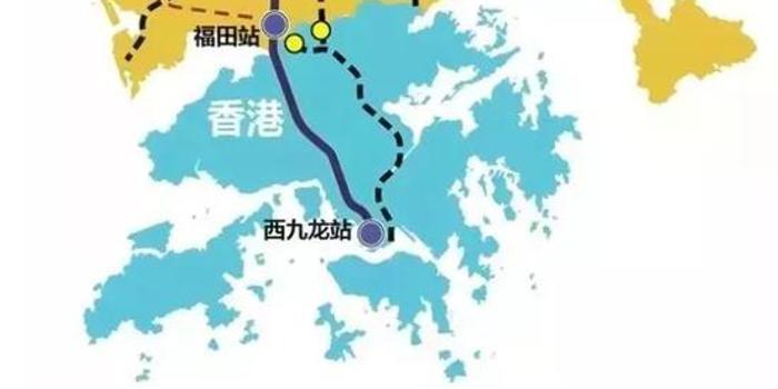 广深港高铁试运行:广州到香港西九龙站仅78分