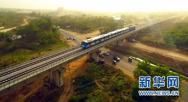 拉伊铁路和阿布贾城铁 图片来源：新华社