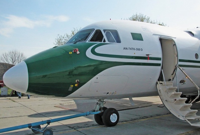 An-74TK-300D飞机 图自俄罗斯卫星通讯社