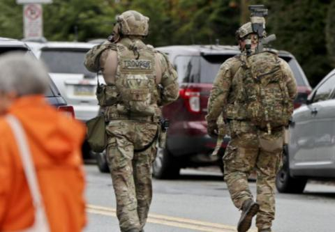  犹太教堂枪击案导致11人死亡（图源：美联社）