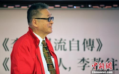 李敖资料图。中新社记者 刘舒凌 摄