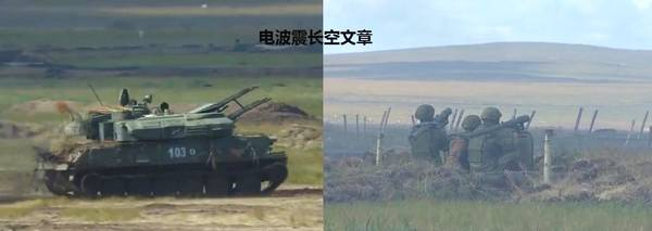 ZU-23-4石勒喀河4联装23mm自行高炮和便导小组