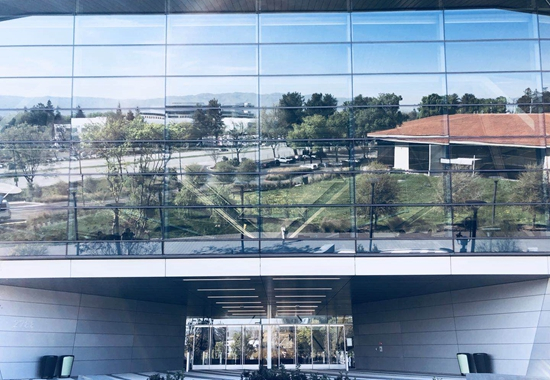 英伟达的新办公楼项目代号为Endeavor。摄影/钱童心