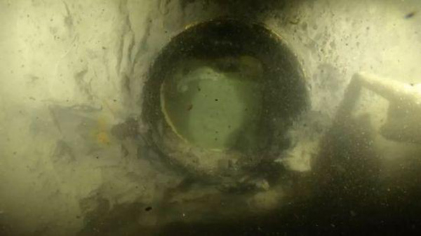 玻璃完好的水下舷窗&nbsp; 国家文物局微信公众号 图