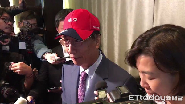 　鸿海董事长郭台铭。（图片来源：台湾“东森新闻云”）