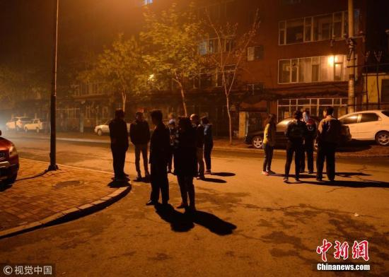 　　2018年5月28日1时50分52秒，松原市宁江区（北纬45.27度，东经124.71度）发生5.7级地震，震源深度13千米。刘俊峰 摄 图片来源：视觉中国