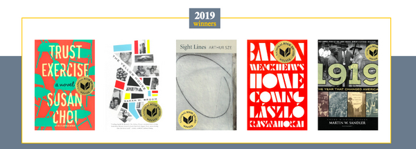 &nbsp;2019年度美国国家图书奖获奖作 来自美国国家图书奖官网截图