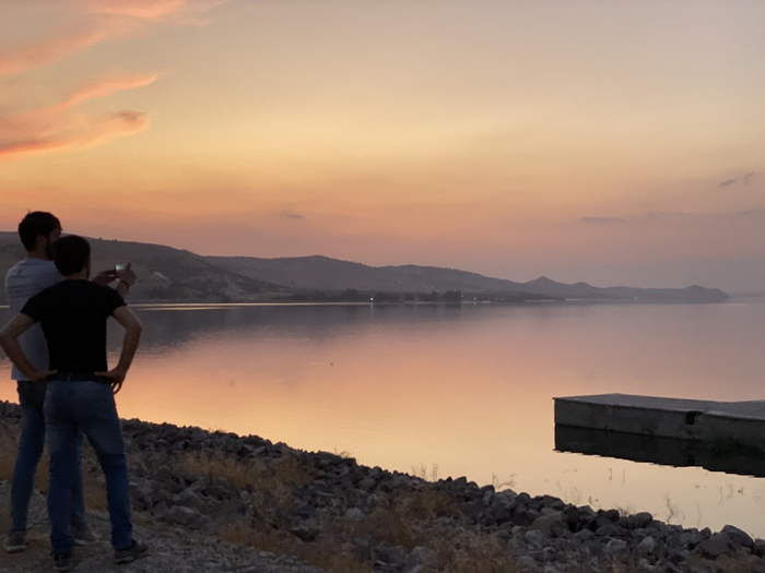 　　△ 黄昏中的幼发拉底河