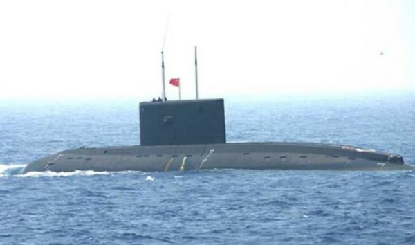 资料图片：中国海军海口舰。（图片来源于网络）