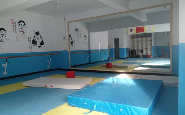 　▲10月25日，出事的跆拳道馆内景。新京报记者 张惠兰 摄