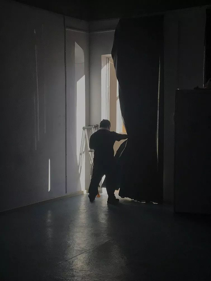 ▲舟舟的背影。新京报记者王佳慧&nbsp;摄&nbsp;