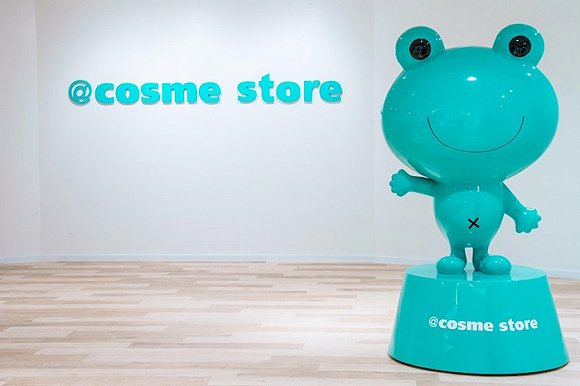店内@cosme store的吉祥物MIKAEL