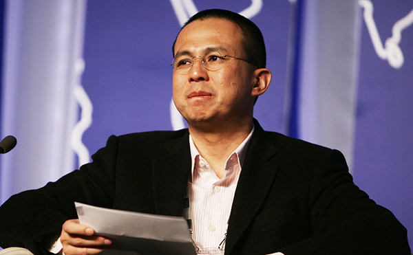 李嘉诚的二儿子“小超人”李泽楷。东方IC 资料图