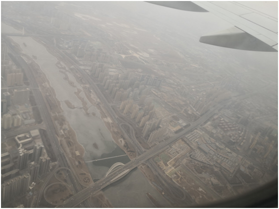 航拍太原南中环桥（资料来源：作者拍摄）