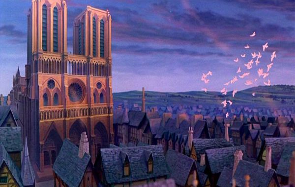  迪士尼动画电影《钟楼怪人》剧照（资料图片）