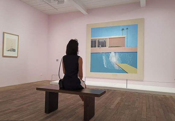 木木艺术社区大卫·霍克尼展览 （图片来源：视觉中国）