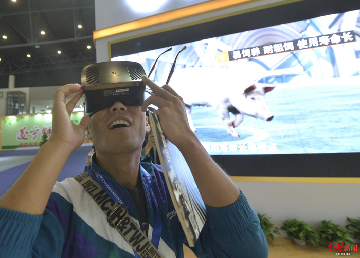 VR养猪试过吗?快来四川农博会体验一把_手机新浪网