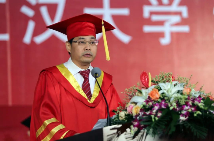 李强主持江汉大学毕业典礼&nbsp;资料图