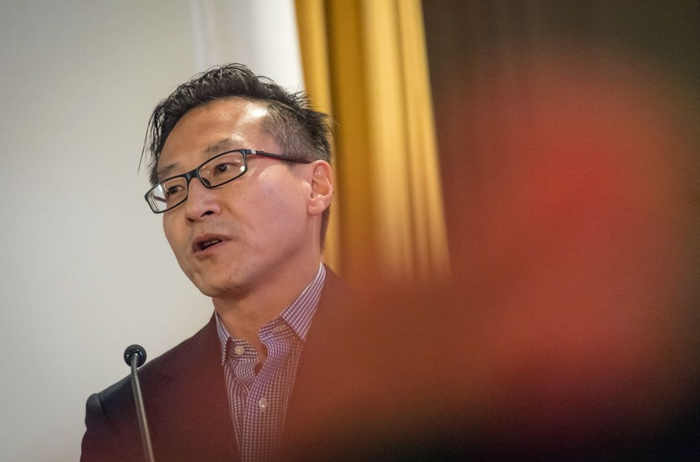  蔡崇信。来源：视觉中国