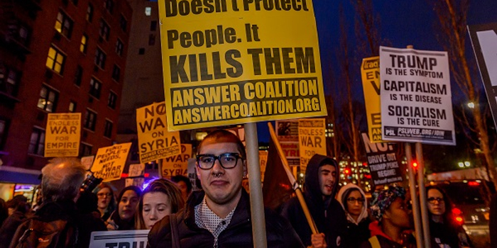 叙利亚谴责美英法发动军事打击