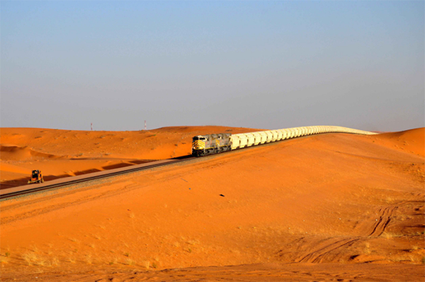 中铁十八局集团承建的沙特最长沙漠铁路——南北铁路项目荣获鲁班奖。