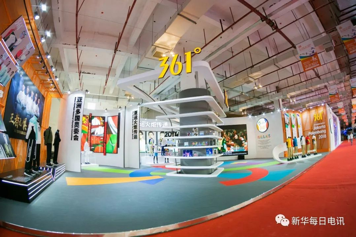  晋江品牌已是体育用品卖场的主角之一。（图片由受访者提供）