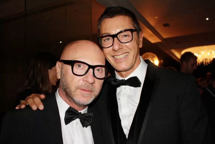 Domenico Dolce（左）和Stefano Gabbana（右）
