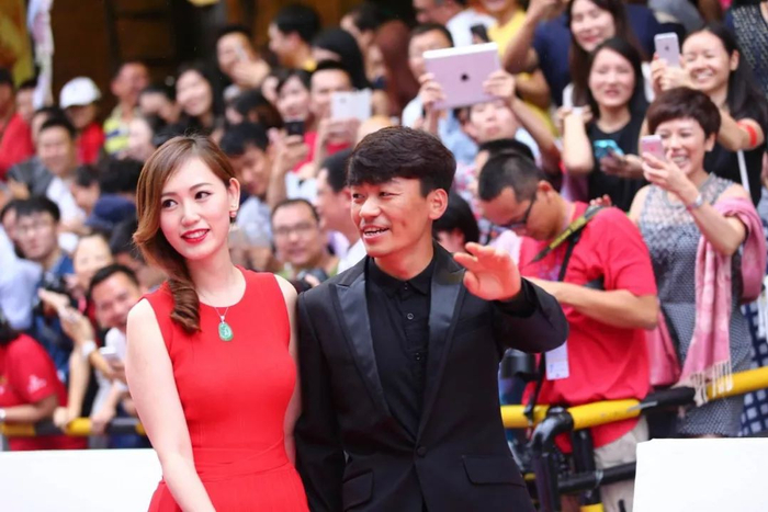 王宝强、马蓉出席2014观澜湖明星高尔夫球赛开幕&nbsp; 图片来源：视觉中国